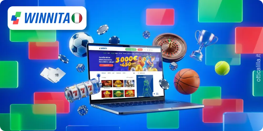 Casinò online e scommesse sportive su Winnita Italia