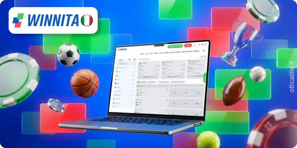 Scommesse sportive sul sito Winnita Italia